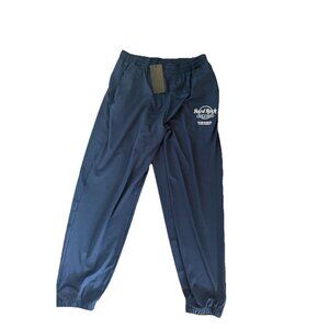new Hard Rock Hotel Sacramento CA Joggers Men's Blue Unisex Sweatpants Size M